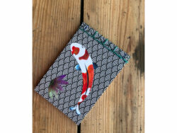 Carnet Carpe en tissu